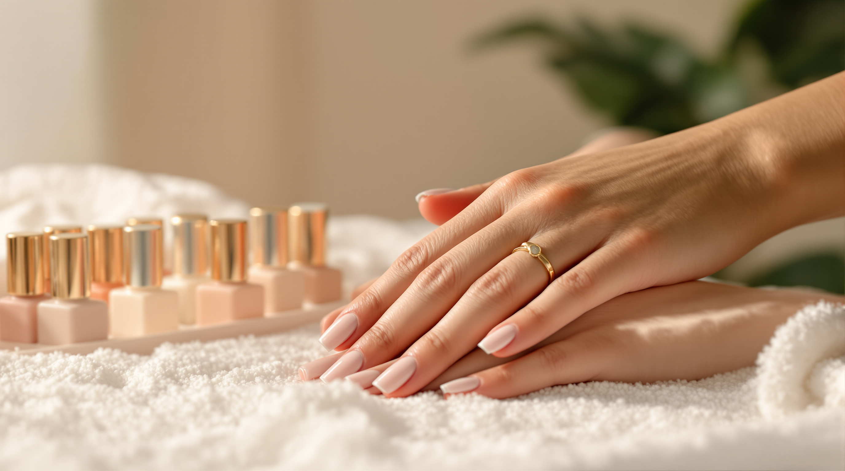 Professional luxury manicure service at Snow Fairy Nail & Spa